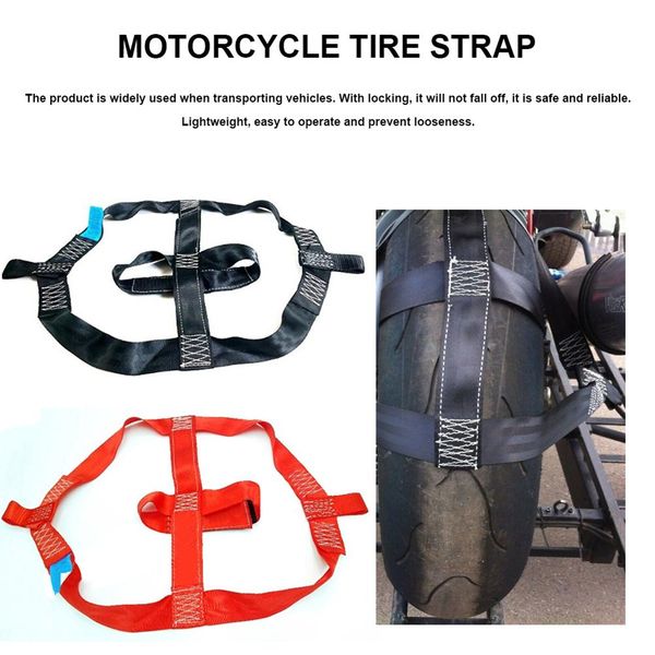 

motorcycle tire bundle strap vehicle binding straps fixing strap fastening rear wheel straps motorcycle tire accessories