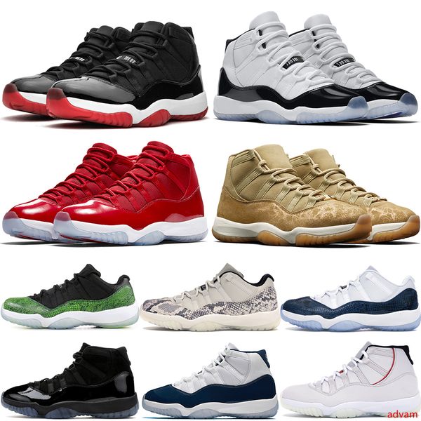 

11 11s bred jumpman men women basketball shoes high concord 45 cap and gown win like 96 heiress black mens designer sneakers
