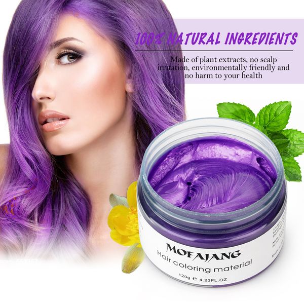 

selling mofajang hair wax for hair styling mofajang pomade strong style restoring pomade wax big skeleton slicked 8 colors 120g