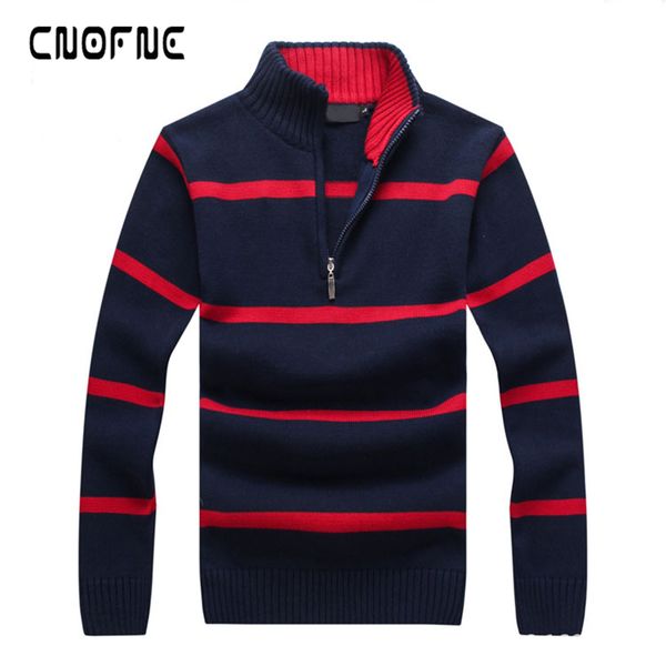 

autumn winter selling fashionable causal mens sweaters zip sweater pullover long sleeve half-zipper sweater outerwears men, White;black