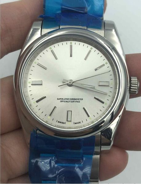 

mens watch 40mm automatic mechanical watches stainless steel wristwatches man ports self-wind watches wholesale price, Slivery;brown