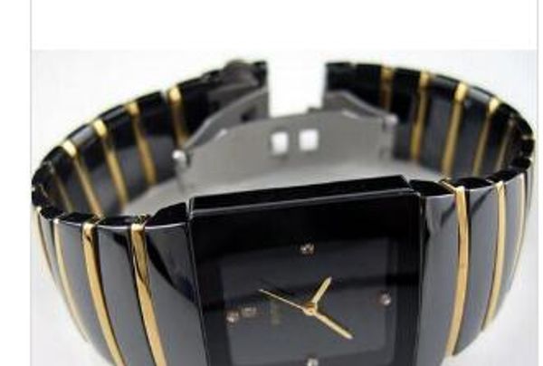 

Бесплатная доставка Часы мужчин полных высшего качества керамические случайные