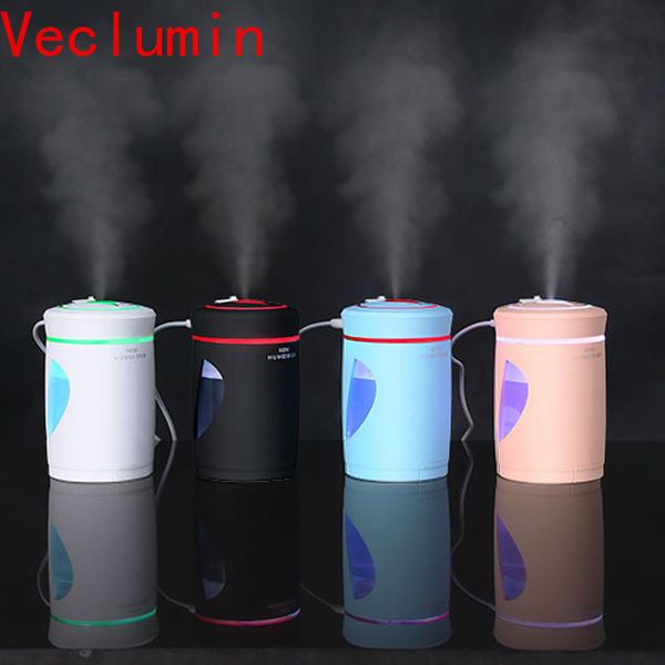 

4 in 1 aroma diffuser woodpecker humidifier mini air purifier mobile phone holder essential oil diffuser led night light usb fan