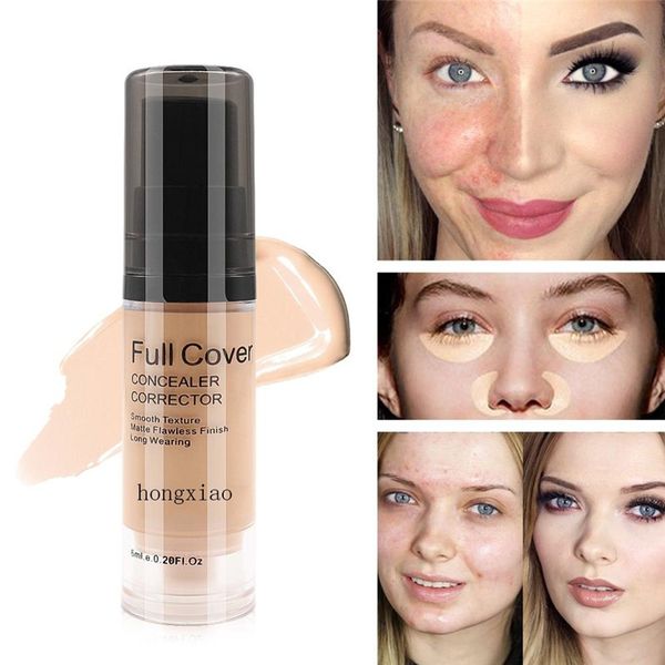 SACE LADY Gesichts-Concealer-Creme, vollständig deckendes Make-up, flüssiger Gesichtskorrektor, wasserfeste Basis, Make-up für Augen, dunkle Ringe, Kosmetik