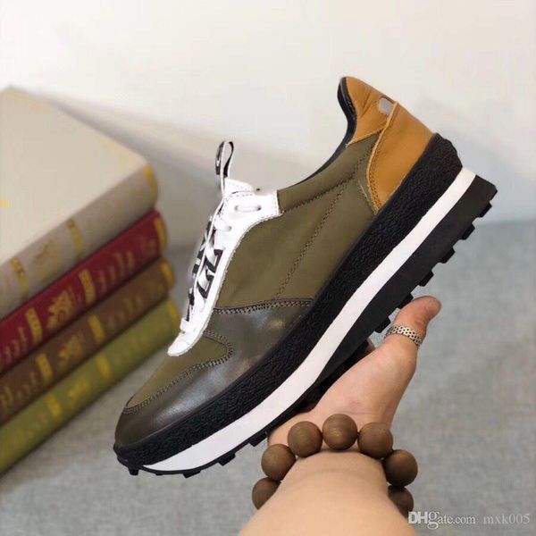 

new trend sports casual shoes calfskin casual shoes mens outdoor sports shoes essential for hipsters single item km02, Black