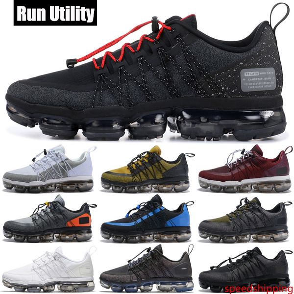 

2019 run utility designer running shoes men shoes black anthracite white reflect silver burgundy crush mens sport sneakers 7-11