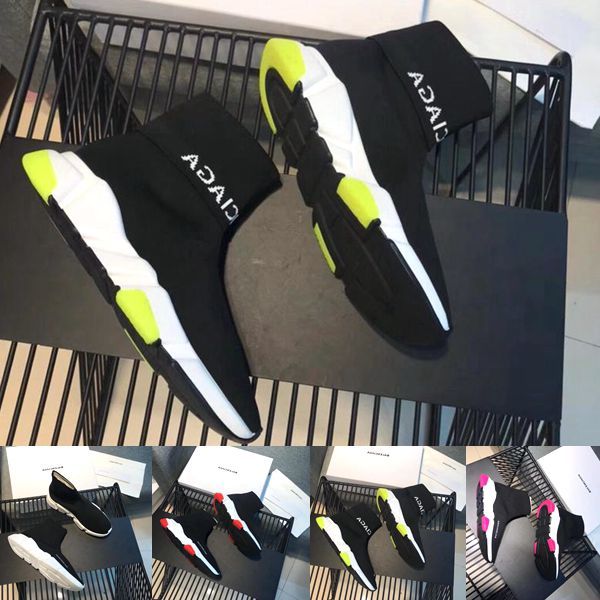 

Speed trainer cuffed men neaker de igner hoe fa hion luxury brand women neaker tretch knit trainer cuffed ock ca ual hoe with