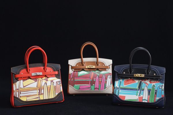 

wholesale original graffiti design lace handbag 30cm,3colors,handmade with wax thread,fast delivery by dhl or ems