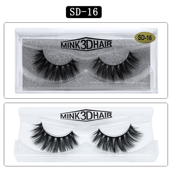

3d mink eyelashes hand made makeup false eyelashes natural long eyelash extension