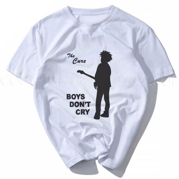 

the cure men t shirts casual 2019 music new printed boys do not cry t-shirts short sleeve man clothing s-xxxl, White;black