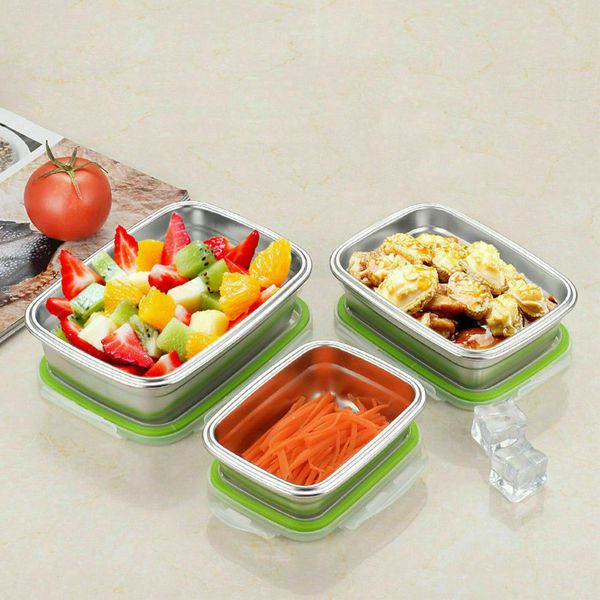 

microwave bento lunch box picnic food fruit container storage box practical