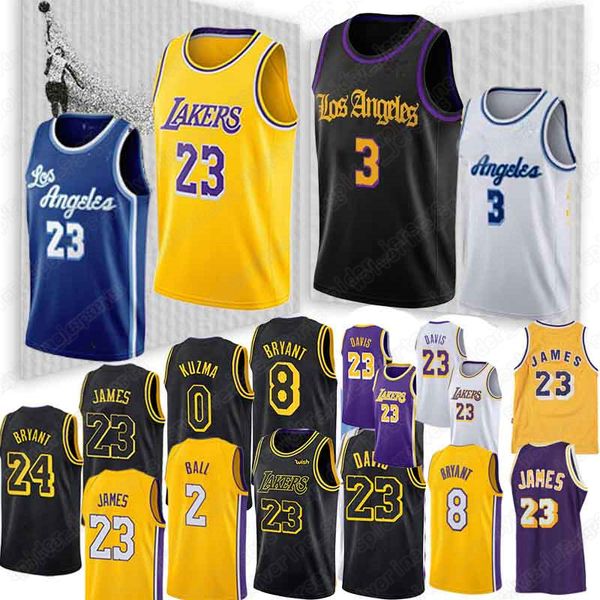 

23 James 3 Davis 23 LeBron jerseys Bryant 24 /8 Kobe 14 Ingram 0 Kuzma 2 Kyle jersey 2018 2019 maillots de basketall