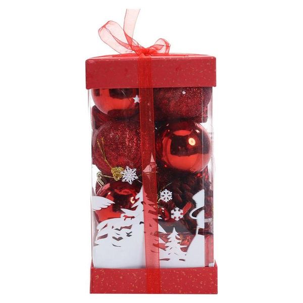 

shatter proof plastics christmas ball home party decorations christmas tree decor gifts with boxes