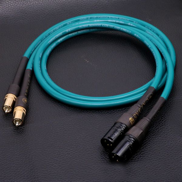 

hifi cardas rca to xlr balanced socket plug connector cardas cross audio amplifier cd dvd player speaker rca interconnect cable