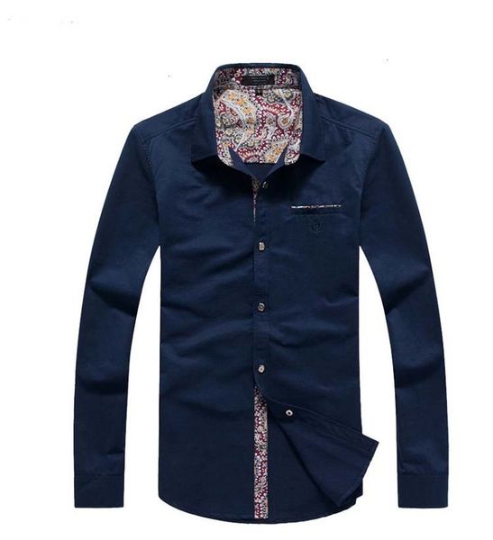 

quality floral social shirts dress clothing male brand print casual business slim fit men shirt camisa long sleeve jersey, White;black