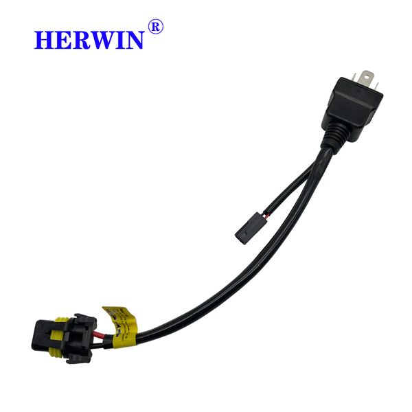 

herwin 12v high low hid bi xenon 35w 55w h4 harness wire h4 bulb lamp projector hi/lo light controller relay for auto motorcycle