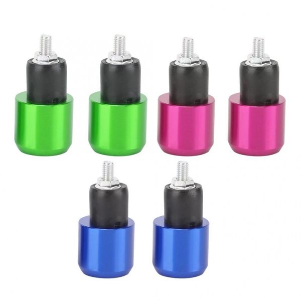 

1pair motorcycle round handlebar end weight balance plug universal 18-22 mm