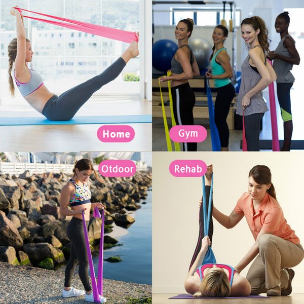 

inspk yoga elastic fitness,outdoor fitness equipment purple/blue/yellow tpe elastic bands for sport,fitness training,yoga,gym