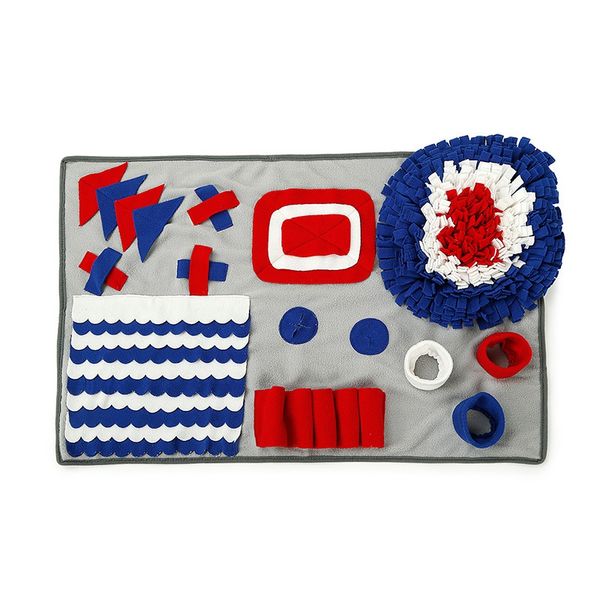 

pet dog sniffing mat find food activity training blanket play toys dog mat for relieve detachable stress puzzle sniffing mat pad
