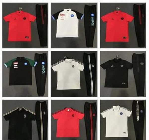 

2019 20 p g hort leeve polo pant occer training uit urvetement 19 20 ronaldo naple pari jordam x football hirt kit