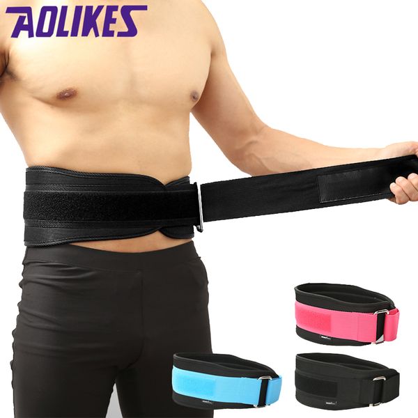 

aolikes men and women adjustable elstiac waist support belt fitnes back support exercise belts brace slimming belt waist trainer, Black;gray