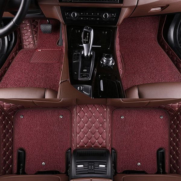 

car mat for audi s3 s5 s6 s7 s8 a1a3 sportbackavant tt tts a4 a5 a6 q3 q5 q5 q7 custom non-slip carpet covering the old floor