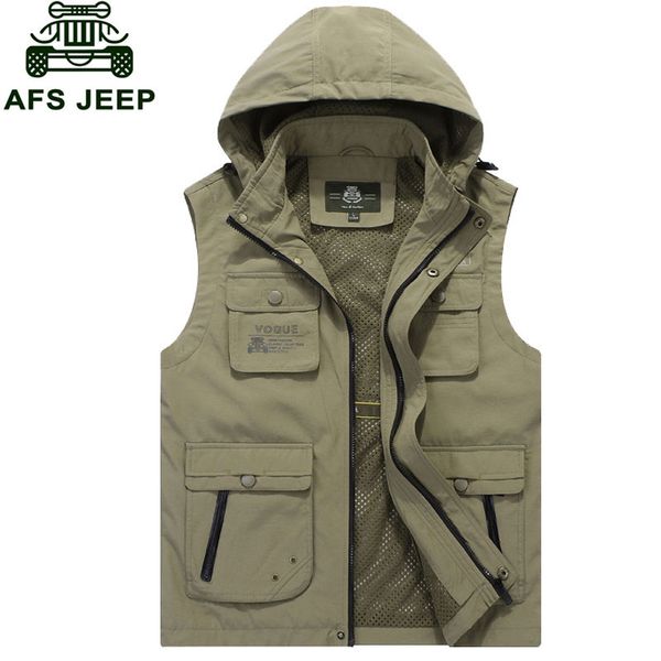 

m~4xl plus size 2016 autumn spring new fashion men sleeveless vest jacket casual breathable brand-clothes clothes vests pockets, Black;white