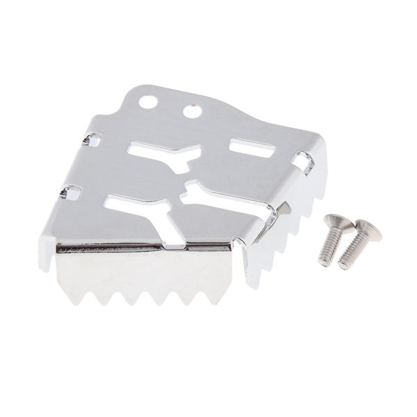

motorcycle brake pedal enlarger (for 990 1050 1190 1290) , silver/black