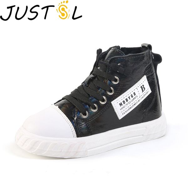 

winter autumn boys girls flat with cotton boots kids soft soled sport shoes children non-sli[ martin boots, Black;grey