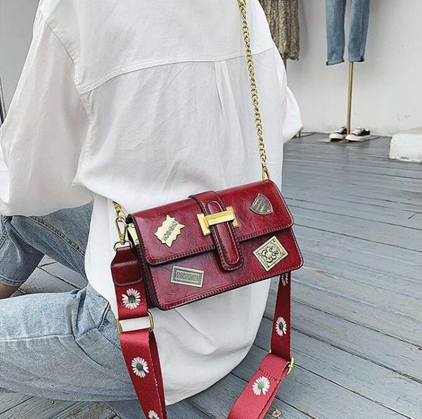 

crossbody bag two shoulder straps small flap chain shoulder bags ladies handbags ph-rg2061843