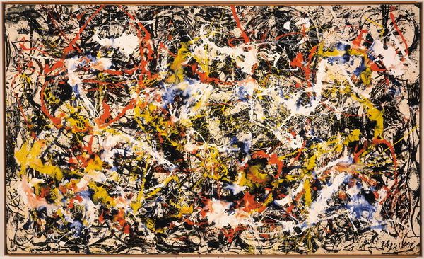 

jackson pollock convergence home decor handpainted &hd print oil painting on canvas wall art canvas pictures 191111