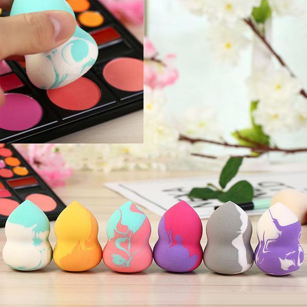 

основа для макияжа губка puff 2 color bottle glend blender women blending foundation косметическая пуховка puff puff гладкие косметические г