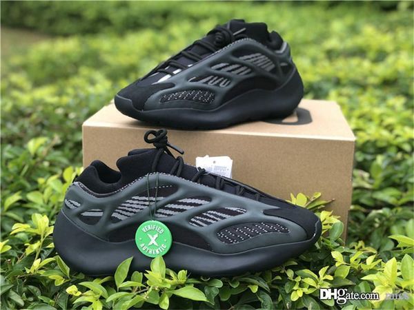 

новый аутентичный 700 v3 alvah h67799 azael fw4980 kanye west glow in the dark мужчины женщины кроссовки 7007adidas кроссовки с оригинальной