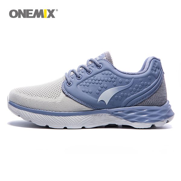 

onemix 2020 men sneakers casual lightweight outdoor sports shoes for men breathable mesh anti-skid rubber outsole jogging shoes