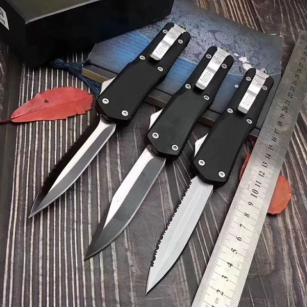 

Большой A07 micro COMBAT TROO-DON Double action Auto Knife 440C стальной тактический карманный нож палатка кемпинг снаряжение ножи с оболочкой EDC