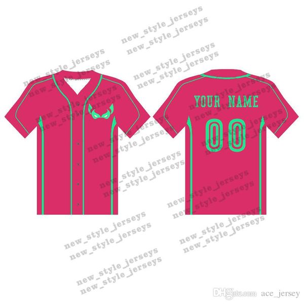 

21MAN Custom Baseball Jerseys Breathable 2019 Men youth Quick Dry Blue white Stitched M-XXXL Green Baseball Jerseys