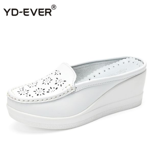 

summer woman shoes platform slippers wedge flip flops women high heel slippers for women casual sandals female shoes, Black