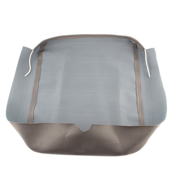 

armrest center console leather synthetic sleeve for dodge 2002-2008 gray