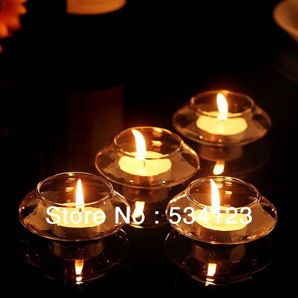 Wholesale Floating Votive Candle Holder For Wedding Crystal Fish