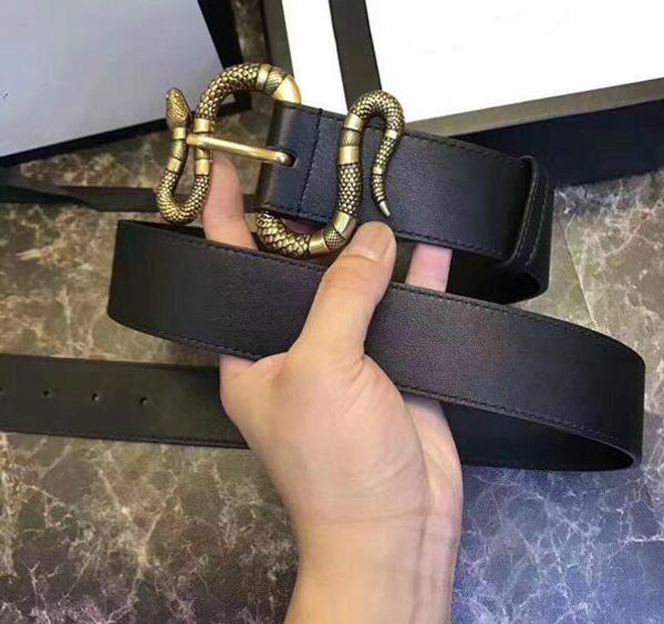

новый горячий продавая черная змея шаблон пряжки мужские ремни высокого качества ремни для мужчин и женщин рием стилей дар, Silver