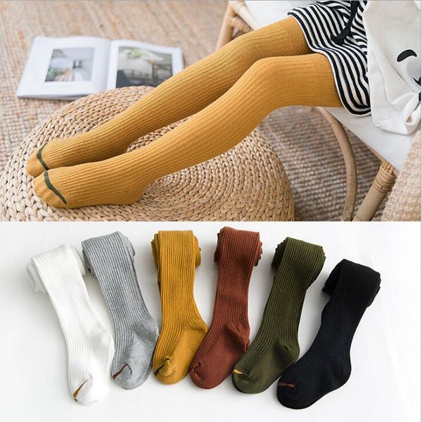 

girls knitted pantyhose kids dance socks high socks princess stocking toddler cotton longs socks fashion leggings baby tights pants yl913, Pink;yellow