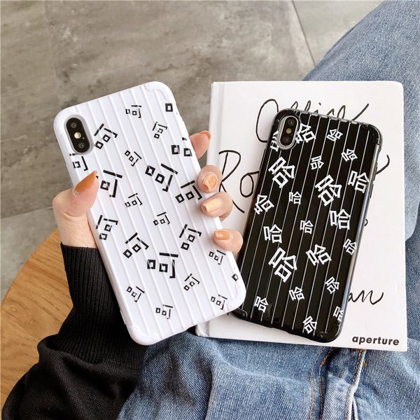 

one piece роскошный телефон чехол для iphone xs xr max 8 7 plus 6s китайский дизайнер характер задняя крышка багажника форма крышки моды