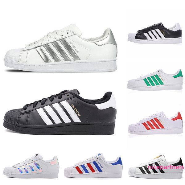 

superstars white black pink blue gold super star 80s pride sneakers super star women men sport casual shoes eu sz36-45