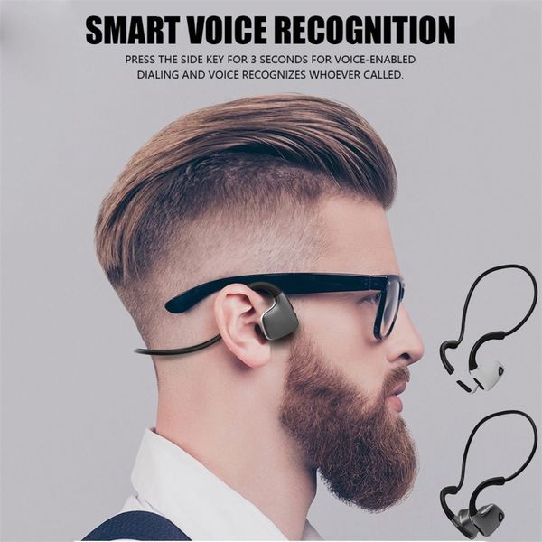 

bluetooth 5.0 bone conduction headsets sports earphones headphones running earphone wireless