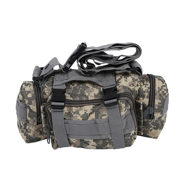 

camping hiking biketrekking sport army bum travel waist bag - camo