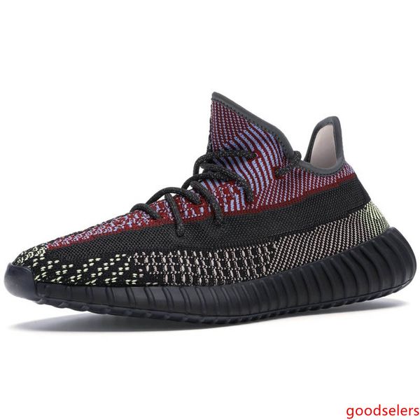 

new yecheil yeshaya black static reflective kanye west men running shoes cloud white earth clay zebra beluga women trainer sneakers