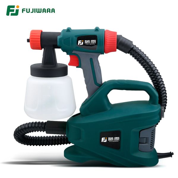 

fujiwara 800w electric spray gun latex paint sprayer paint spray gun painting tools nozzle caliber 2.5mm