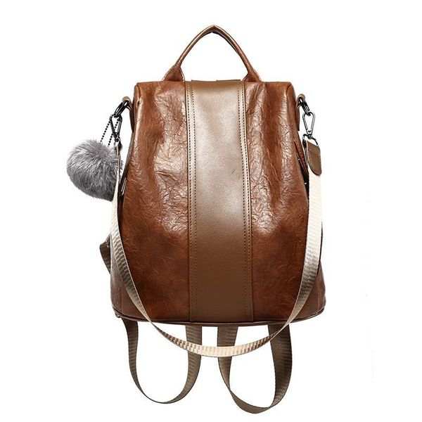 

women's bag fashion leisure shoulder bag student backpack in 2019