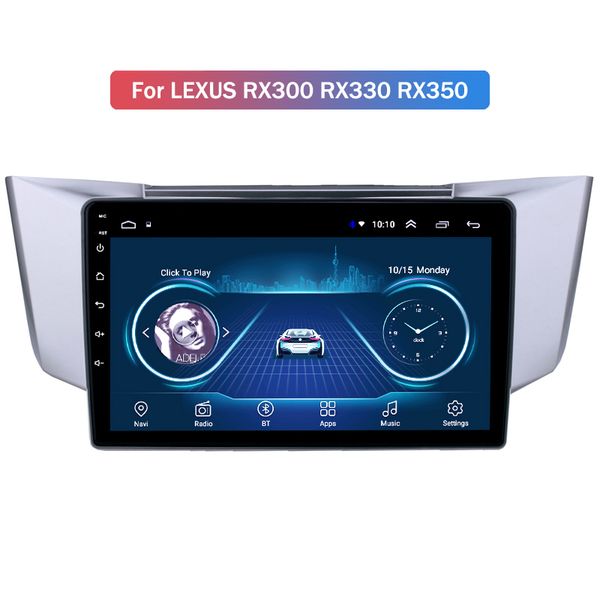 

android 10 car radio for lexus rx300 rx330 rx350 car dvd player gps navigation car accessory multimedia player