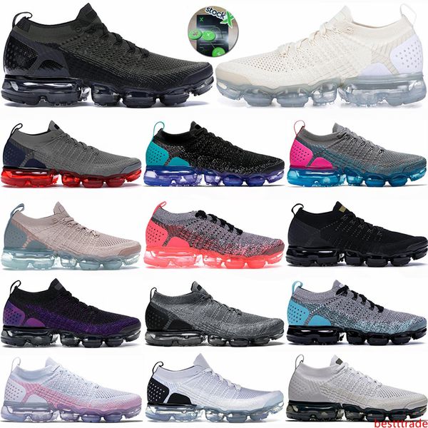 

2020 fly 2.0 knit oreo punch white black metallic gold gunsmoke blue marsh bred star tn fashion mens womens vapors knit sneakers stock x